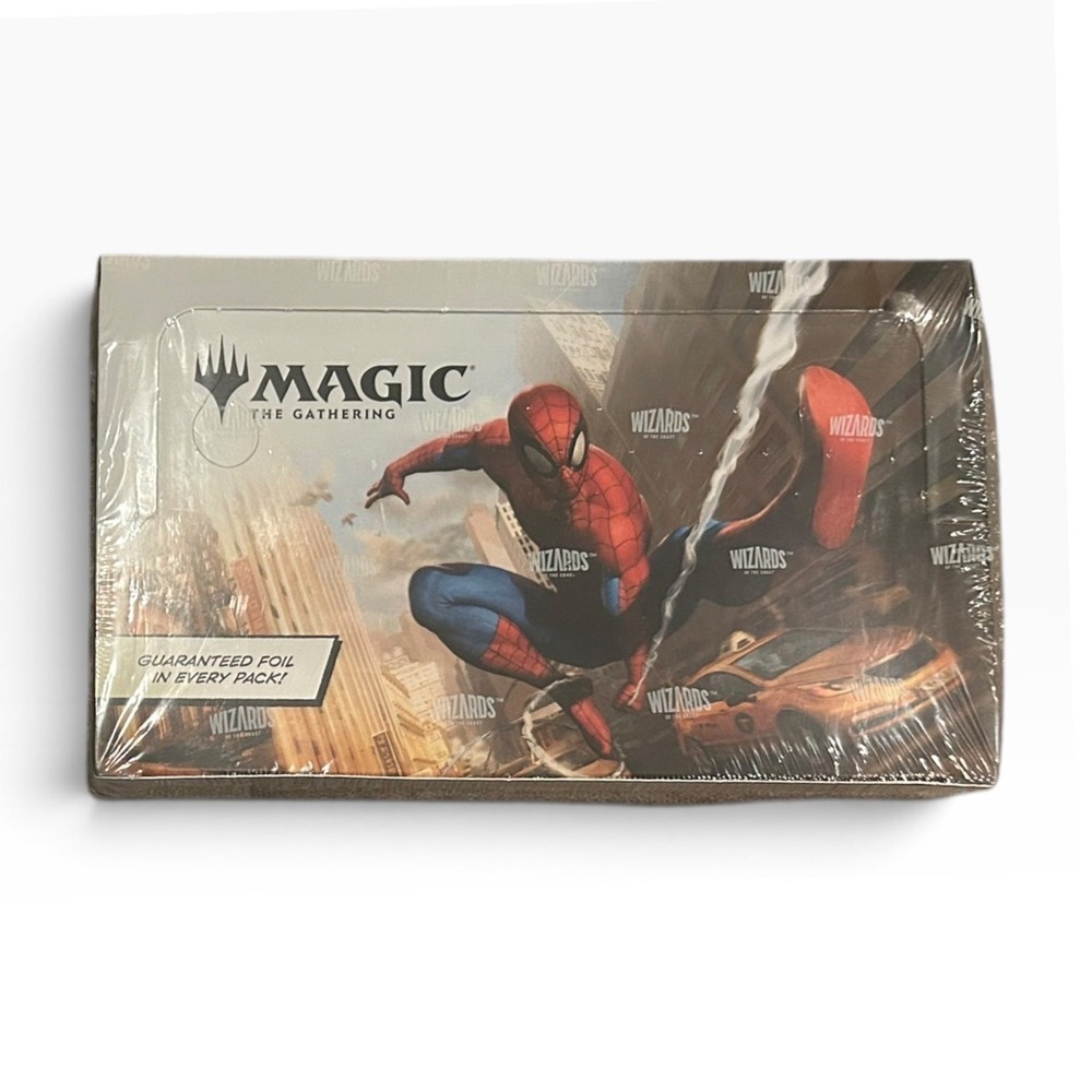 Magic The Gathering Marvel Spider-Man Play Booster Box Sealed NEW